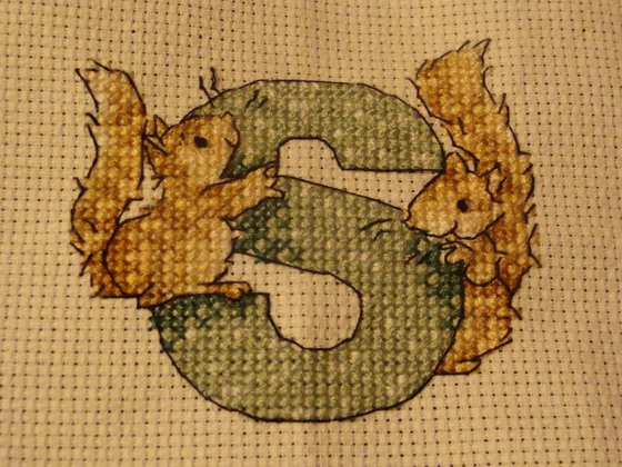 Работа «Беличья разминка»