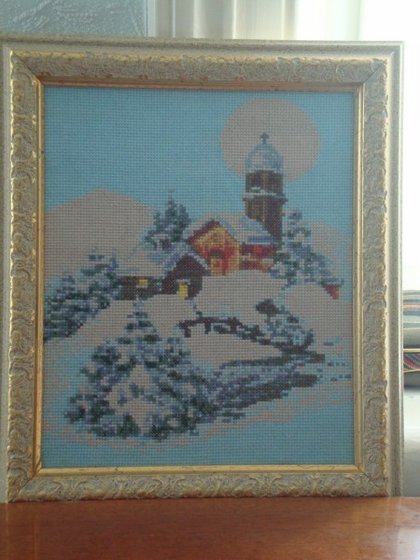 Работа «Пейзаж. Зима.»