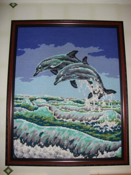 Работа «два дельфина»