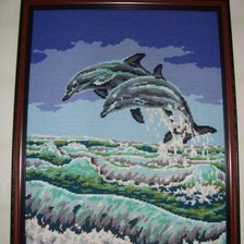 Работа «два дельфина»