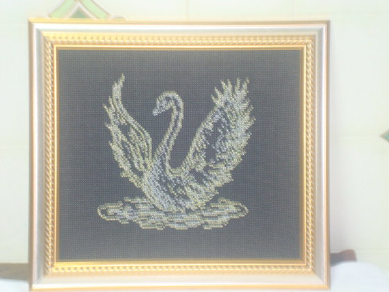 Работа «лебедь»