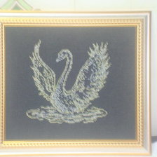 Работа «лебедь»