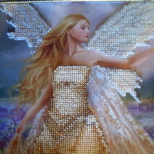 Работа «фея на лугу»