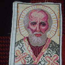 Работа «Икона Николай Чудотворец»