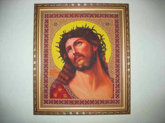 Работа «Спас в терновом венке»