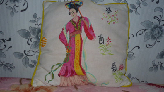 Работа «подушка Гейша»