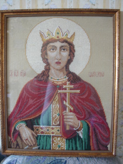 Работа «Великомученица Екатерина»