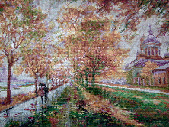 Работа «Осенняя Москва»