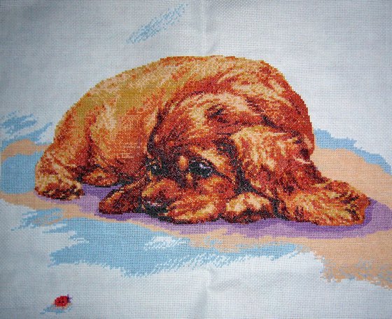 Работа «щенок»