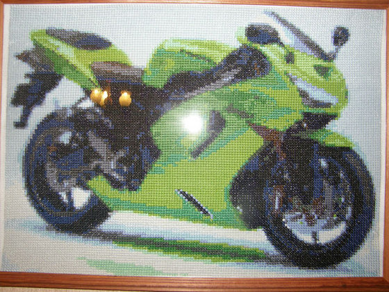 Работа «Кавасаки-счётный крест»