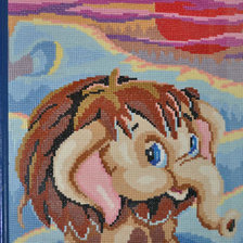 Работа «Мамонтёнок-счётный крест»