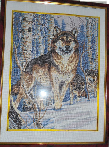 Работа «Волки»