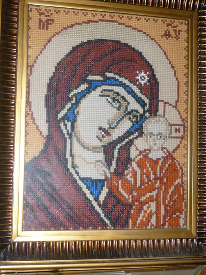 Работа «Казанская Богородица»