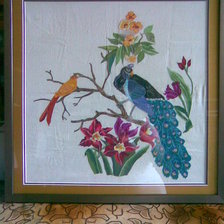 Работа «Павлины»