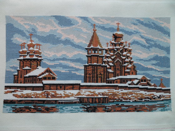 Работа «Кижи»