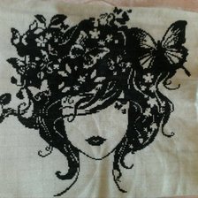 Работа «Девушка - весна»