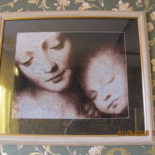 Работа «Мадонна с младенцем»