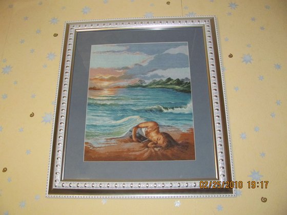 Работа «Укрытая морем»