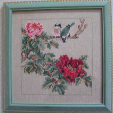 Работа «Цветы шиповника»