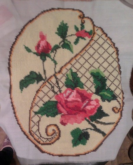 Работа «любимые розы»