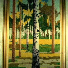 Работа «Осенний лес»