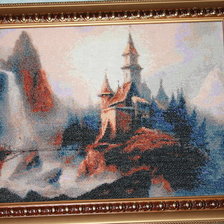 Работа «Замок фентази»