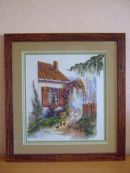 Работа «Домик в деревне»