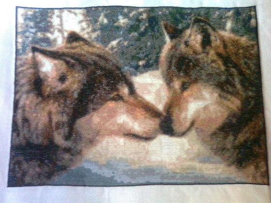 Работа «Волки»