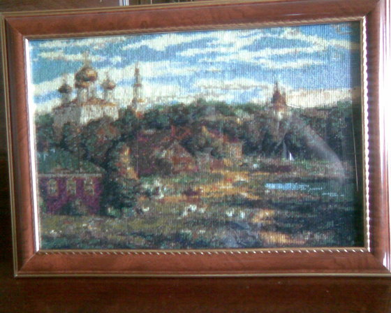 Работа «московский дворик»