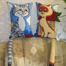 Работа «Парочка котов»