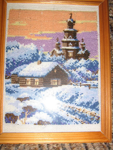 Работа «Зима»