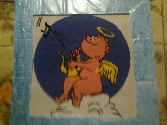 Работа «ангел музыка»