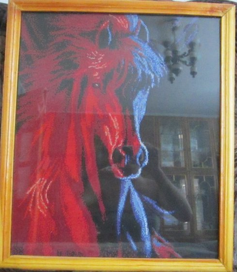 Работа «огненная лошадь»