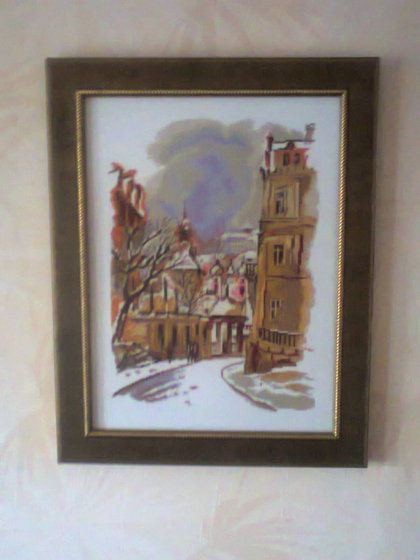 Работа «Городская зарисовка»