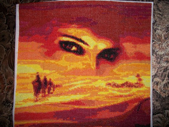 Работа «Мираж пустыни»