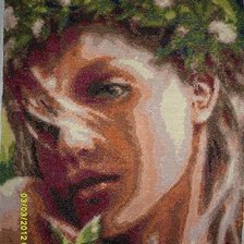 Работа «нимфа-весна»