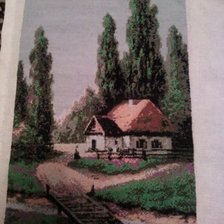 Работа «домик у реки»