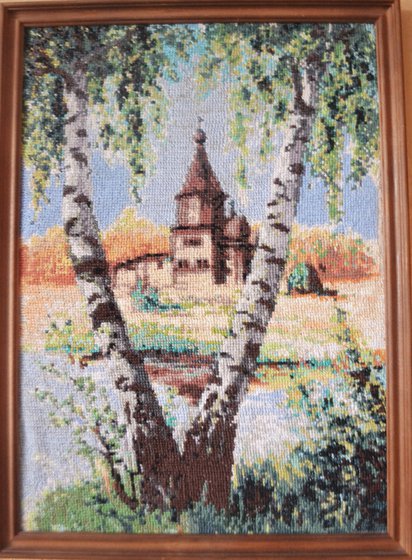 Работа «Кижи»