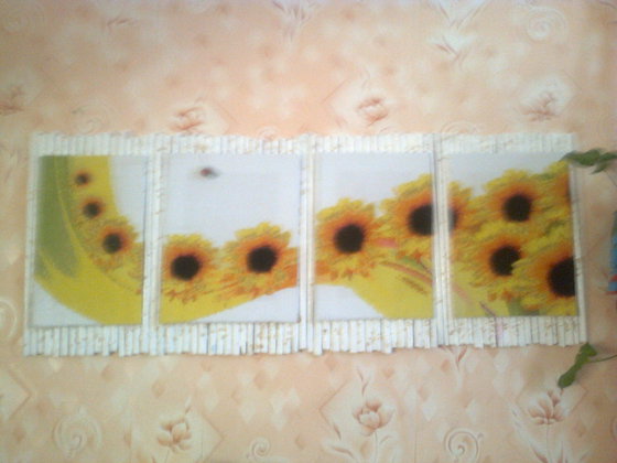 Работа «подсолнухи»