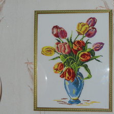 Работа «Тюльпаны»