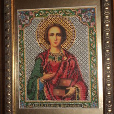 Работа «Св.Пантелеймон(бисер)»