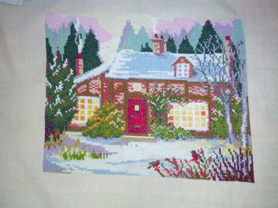 Работа «домик в д 1еревне»