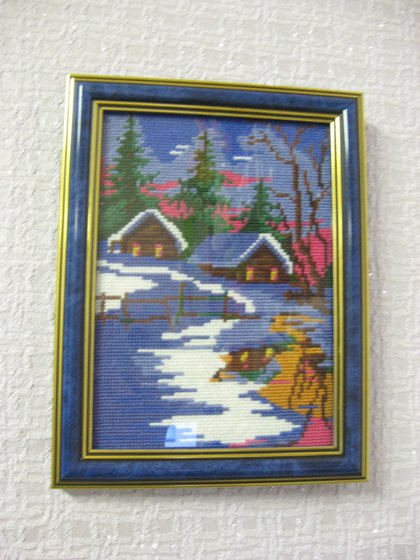 Работа «Зима»