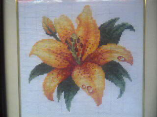 Работа «тигровая лилия»