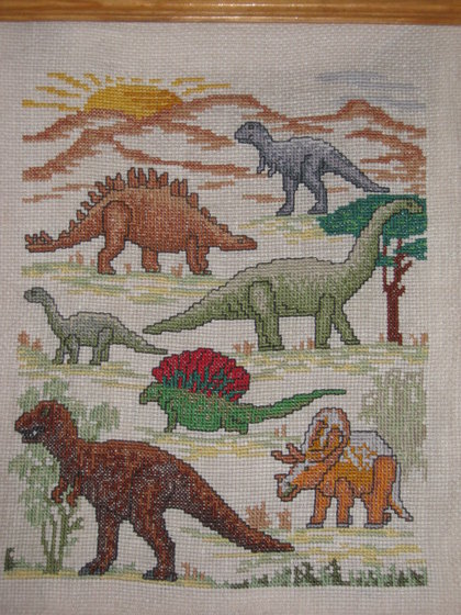 Работа «Динозавры»