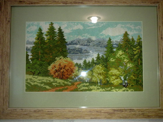 Работа «Пейзаж»