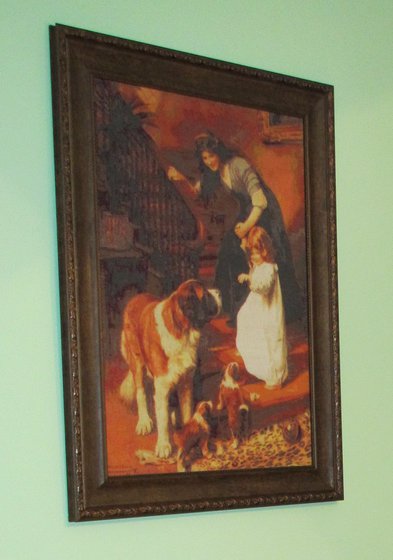 Работа «По картине  Arthur John Elsley. Канва 25. размер 50 х 70 см.»