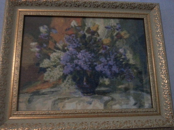 Работа «Сирень»