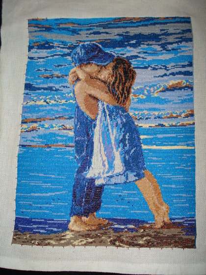 Работа «Первый поцелуй»