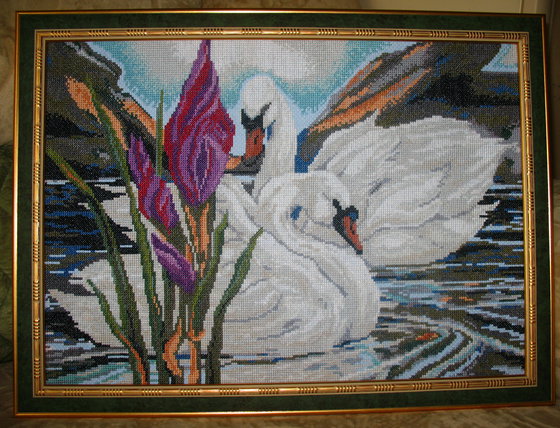 Работа «пара лебедей»